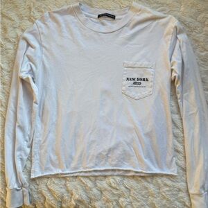 Brandy Melville Classic White Tee